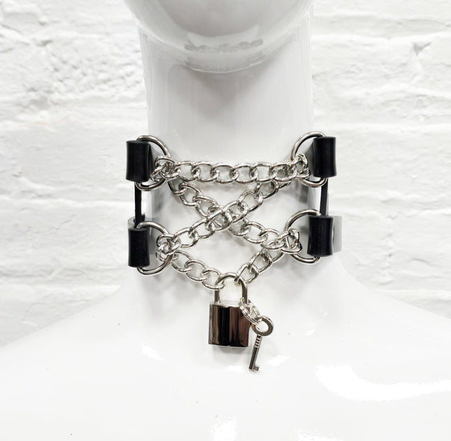 FCK653SQ  LOCK CHAIN CHOKER
