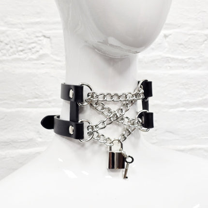 FCK653SQ  LOCK CHAIN CHOKER