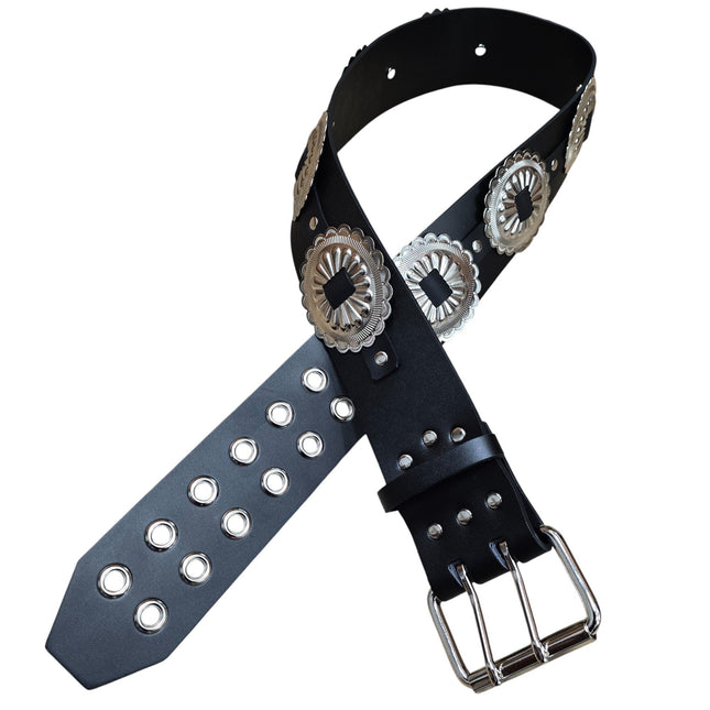 BT575-250  2 1/2" WIDE LARGE CONCHO BELT (Copy)