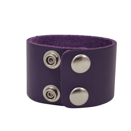 BC100ITL   ITALIAN GENUINE LEATHER PLAIN BRACELET
