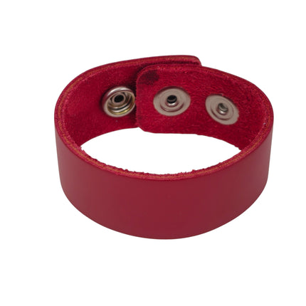 BC100ITL   ITALIAN GENUINE LEATHER PLAIN BRACELET
