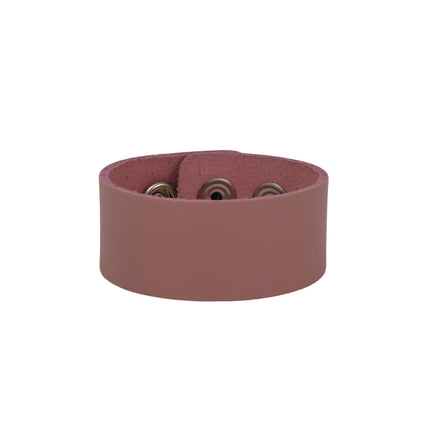 BC100ITL   ITALIAN GENUINE LEATHER PLAIN BRACELET
