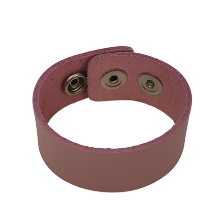 BC100ITL   ITALIAN GENUINE LEATHER PLAIN BRACELET