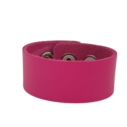 BC100ITL   ITALIAN GENUINE LEATHER PLAIN BRACELET