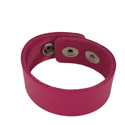 BC100ITL   ITALIAN GENUINE LEATHER PLAIN BRACELET
