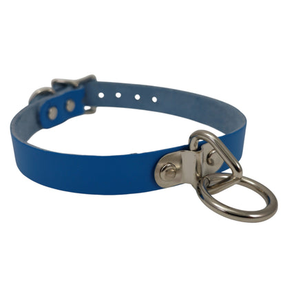 CK129ITL  ITALIAN GENUINE LEATHER BONDAGE  CHOKER