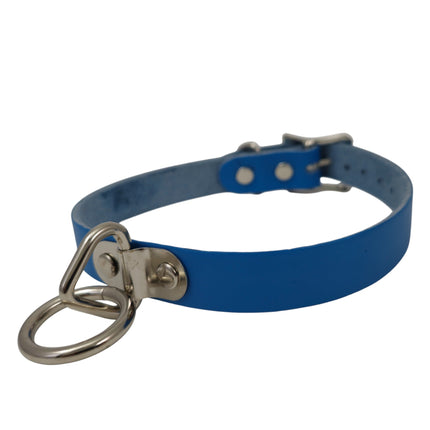 CK129ITL  ITALIAN GENUINE LEATHER BONDAGE  CHOKER