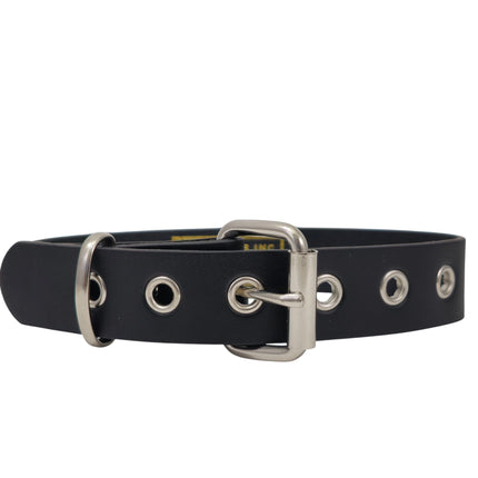 CK100ITL-075   ITALIAN GENUINE LEATHER 1 1/4" CHOKER
