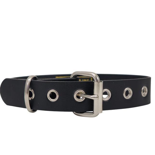 CK100ITL-075   ITALIAN GENUINE LEATHER 1 1/4" CHOKER