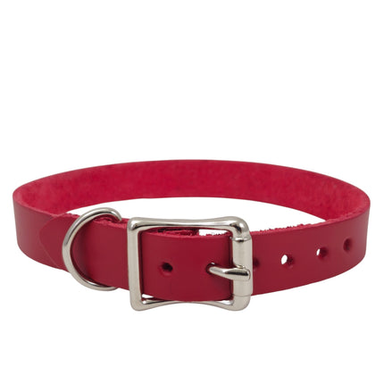 CK100ITL-075   ITALIAN GENUINE LEATHER 3/4" CHOKER