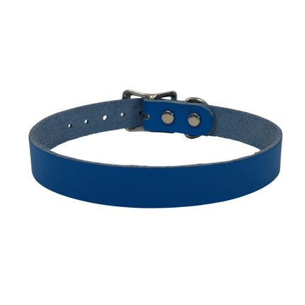 CK100ITL-075   ITALIAN GENUINE LEATHER 3/4" CHOKER