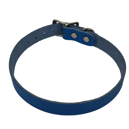 CK100ITL-075   ITALIAN GENUINE LEATHER 3/4" CHOKER