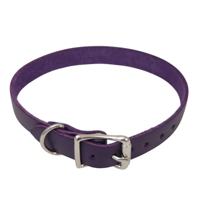 CK100ITL-075   ITALIAN GENUINE LEATHER 3/4" CHOKER