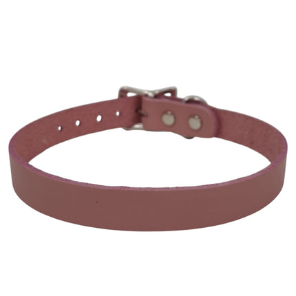 CK100ITL-075   ITALIAN GENUINE LEATHER 3/4" CHOKER