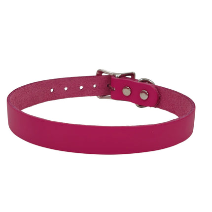 CK100ITL-075   ITALIAN GENUINE LEATHER 3/4" CHOKER