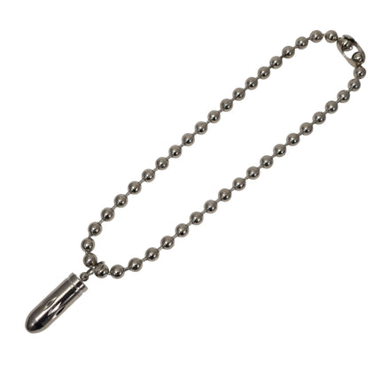 FC974  OPEN BULLET PENDANT NECKLACE