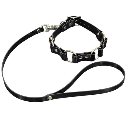 CK171VN-LEASH COLLAR CHOKER LEASH