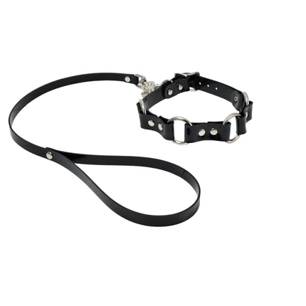CK171VN-LEASH COLLAR CHOKER LEASH