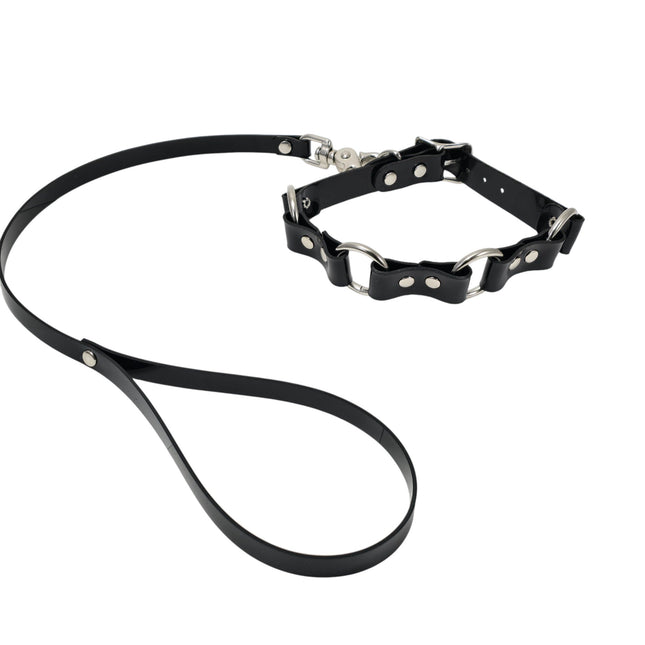CK171VN-LEASH COLLAR CHOKER LEASH
