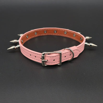 FCK328M- VEGAN COLOR 1" SPIKE CHOKER