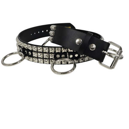 BT422  STUDDED BONDAGE BELT