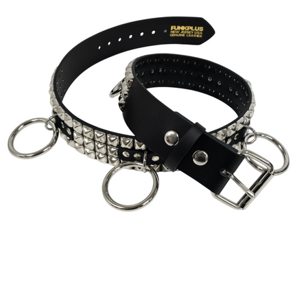 BT422  STUDDED BONDAGE BELT