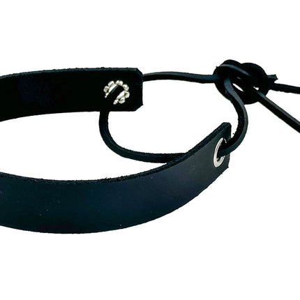 AB200  LEATHER LACE ARMLET
