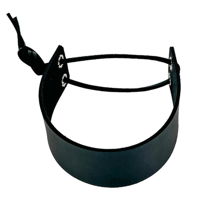 AB200  LEATHER LACE ARMLET