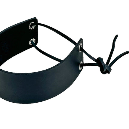 AB200  LEATHER LACE ARMLET