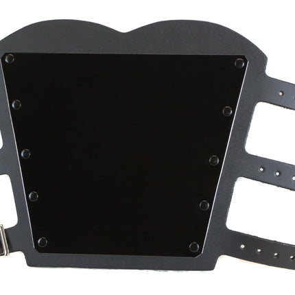 ARM110B ARMBAND WITH BLACK METAL PLATE