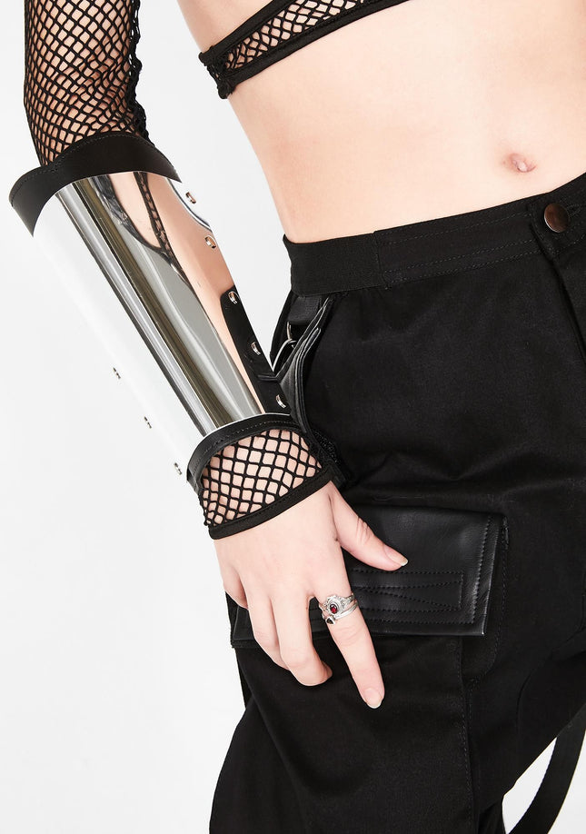 ARM110  METAL PLATE PLAIN GAUNTLET
