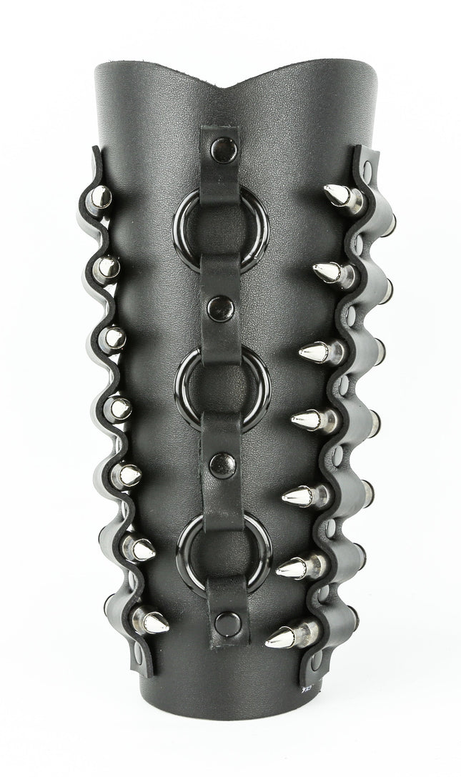 ARM147-BS BULLET AND BLACK RING ARMBAND