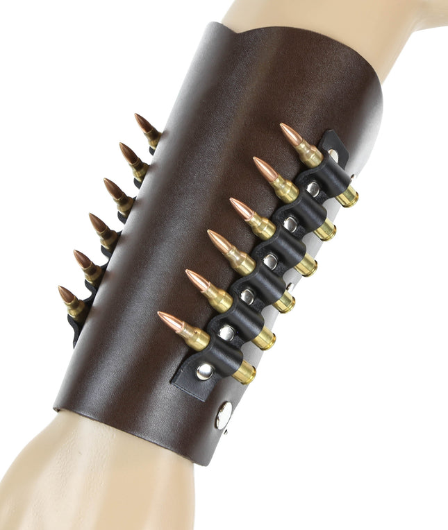 ARM148-BRN BROWN SIDE BULLET ARMBAND