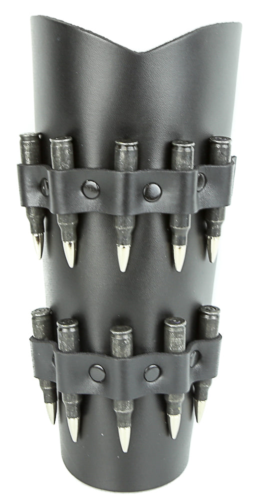 ARM157-BS 2 ROW BLACK BULLET ARMBAND