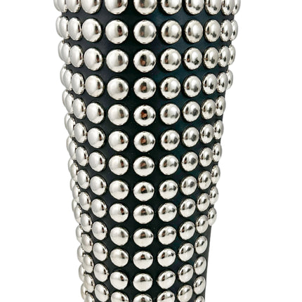 ARM163  1/2" ROUND STUD 15 ROW 9" LONG GAUNTLET