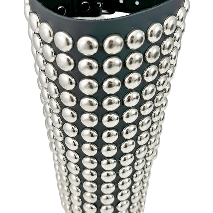 ARM163  1/2" ROUND STUD 15 ROW 9" LONG GAUNTLET