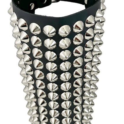 ARM165  1/2"UK77 15 ROW LARGE CONICAL  9" LONG GAUNTLET