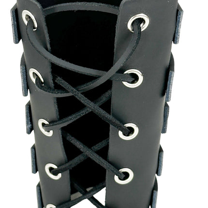 ARM178 LACED GAUNTLET GENUINE LEATHER