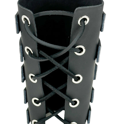ARM178 LACED GAUNTLET GENUINE LEATHER