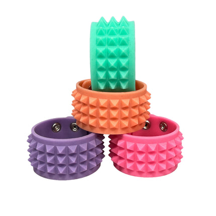 BC107 SILICONE GLOW IN THE DARK BRACELET