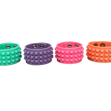 BC107 SILICONE GLOW IN THE DARK BRACELET