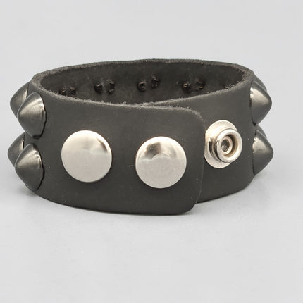 BC112CON  2 ROW LARGE 1/2" CONICAL BRACELET