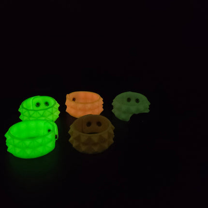 BC112RUB SILICONE RUBBER 2 ROW 1/2" PYRAMID BRACELET