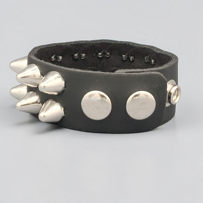 BC255UK  2 ROW LARGE UK77 TALL CONEHEAD BRACELET