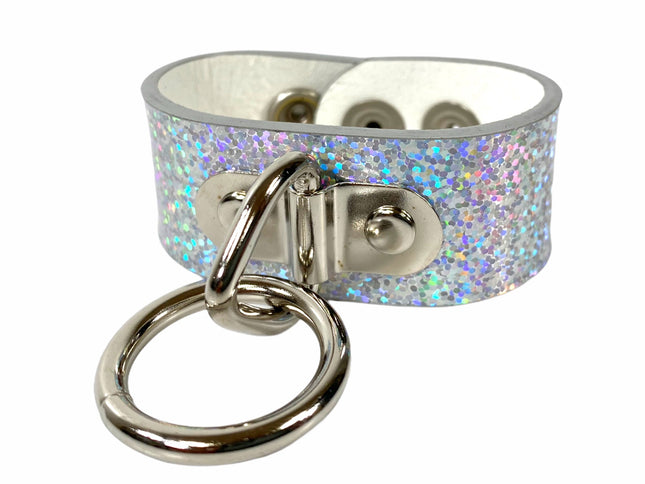 BC113RAINBOW RAINBOW BRACELET WITH LOOP & RING