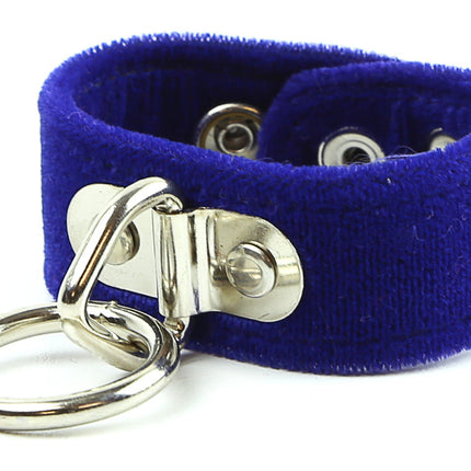 BC113VELVET VELVET BONDAGE BRACELET