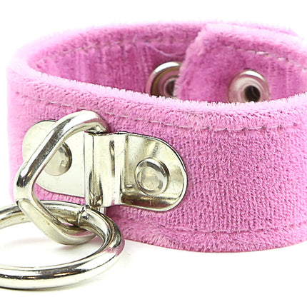 BC113VELVET VELVET BONDAGE BRACELET