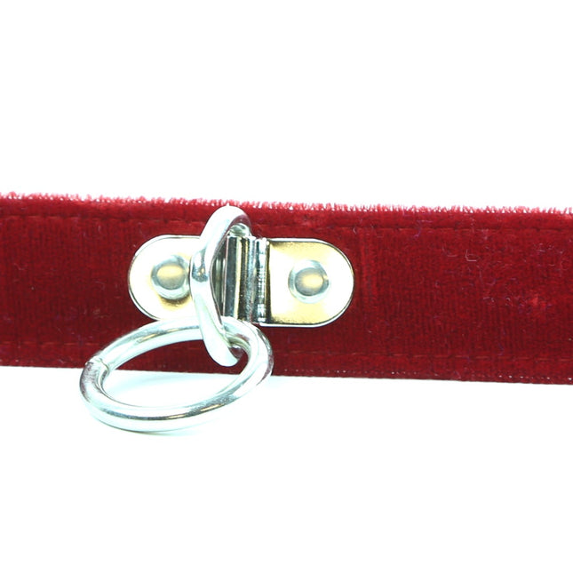 BC113VELVET VELVET BONDAGE BRACELET