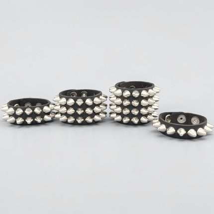BC127UK77 112UK77  194UK77  LARGE UK77 CONE STUD BRACELET
