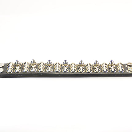 BC147  SPIKE & CONICAL OR ROUND STUD BRACELET